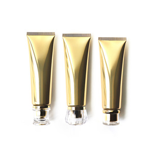 <span class=keywords><strong>Tube</strong></span> de maquillage vide de luxe en gros de 100g 120g en aluminium-plastique, conçu pour le nettoyant facial, la crème solaire, la lotion, la crème de soin de la peau - Product Image 1