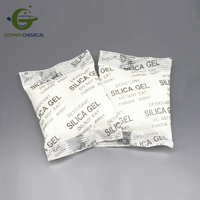 DMF Free 1g 2g 3g 10g 20g 50g Silica Gel Desiccant for Food Products