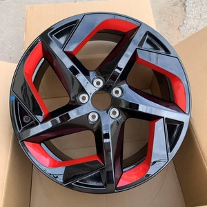 <span class=keywords><strong>Jantes</strong></span> en alliage noir brillant de 18 pouces 5x108 pour Ford Focus Edge Fusion <span class=keywords><strong>Volvo</strong></span> XC40 <span class=keywords><strong>XC60</strong></span> Chery OMODA 5 Sport Rims ET33 7.0J - Product Image 2