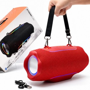 Enceinte portable sans fil XTREME5 LED avec basses, étanche, colonne PC pour la maison, cadeaux, théâtre, scène, pour musique en extérieur, fête, FM, USB - Product Image 1