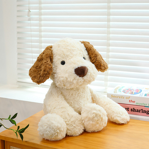 批发超柔软毛绒狗动物毛绒玩具定制标志枕垫pp棉填充物非常适合缓解压力 - Product Image 2