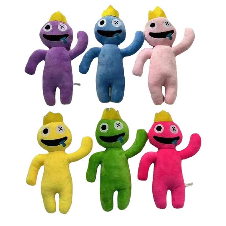 Green Rainbow Friends Plush Toy Cartoon Doll Stuffed Soft Kids Gifts Halloween