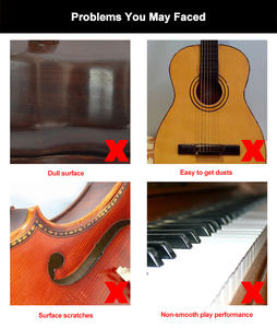 Herramientas de Reparación de Instrumentos Musicales de Latón, Limpiador de Violín y Trompeta, Limpiador de Madera para Piano, Lubricante para Trombón, Aceite para el Cuidado de la Guitarra - Product Image 6