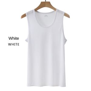 Chaleco Deportivo Holgado de Verano para Hombre, 100% Fibra de <span class=keywords><strong>Bambú</strong></span>, Malla Transpirable, Secado Rápido, Estilo Urbano - Product Image 3