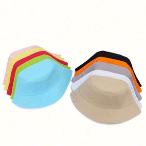 Custom Wholesale Summer Cartoon Breathable Cotton Bucket Hat with Visor for Fishing Casual Daily Use Unisex Adult - Product Image 2