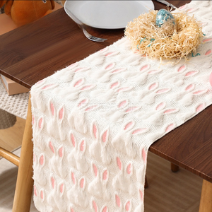 DAMAI Easter Holiday Supplies Table Decoration Rectangular Spring Bunny Durable Table Cover for Party Dinner Decor - Product Image 4