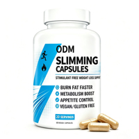 Cápsulas Adelgazantes ODM, Suplemento para la Pérdida de Peso, Apoyo para la Grasa Abdominal Persistente y el Metabolismo Lento