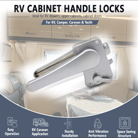 Bouton de verrouillage de porte pour camping-car, salle de bain marine, toilettes, douches extérieures