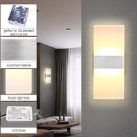 TSINYE Acrylique Intérieur Maison Éclairage Chambre Salon LED Nuit Lampes Mur support Lumière Applique Intérieur Montage Wandlamp