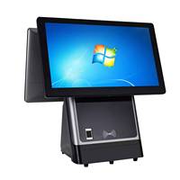Sistema POS para Restaurantes con Pantalla Dual para Clientes, para Pedidos en Restaurantes de Comida Rápida y Cafeterías