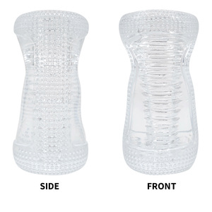 Transparenter Herren Kanten Trainer Cup Delay Mastur bator für Eichel Stimulation und Ausdauer Übung <span class=keywords><strong>Sexual</strong></span> Health Toy - Product Image 4