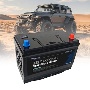 핫세일 12V 1000CCA 80Ah ROHS 인증 스타터 배터리, 리튬 스타터 배터리, 납축전지 대체 - Product Image 1