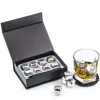Wholesale Silver Whisky Rock Cube Chillers Unique Golf Ball Shaped  Stainless Steel Whiskey Stones for Bar Party - China Whisky Stone and  Whiskey Rock Stone price