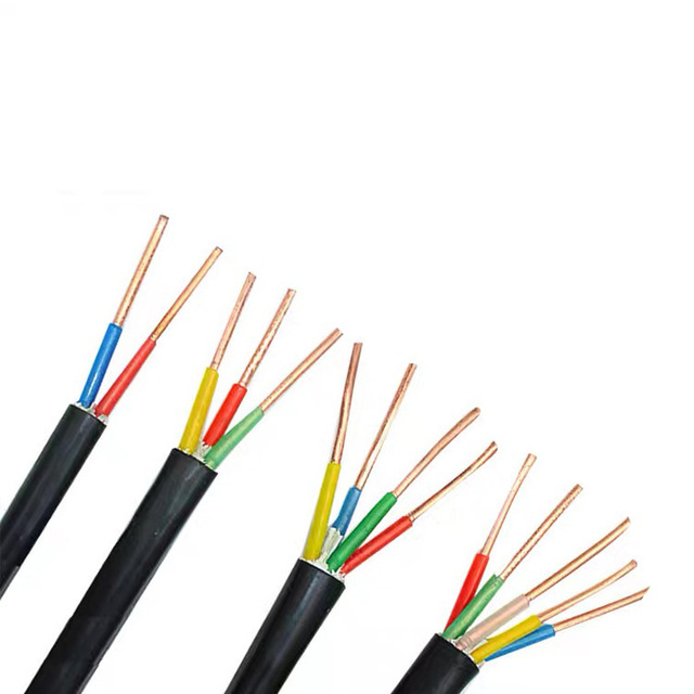 Galaxy Cable Heavy Duty Solid Conductor TC Control Cable Cu/PVC/PVC 600V Unshielded KVV Multi Core Industrial Power Cable