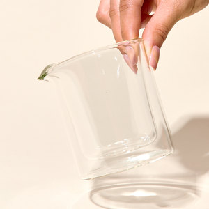 Portavelas de Doble Pared de Alta Calidad RU AIR de 200 ml, Vidrio de Borosilicato Soplado a Mano, Transparente, con Boquilla, para Navidad y Pascua - Product Image 5