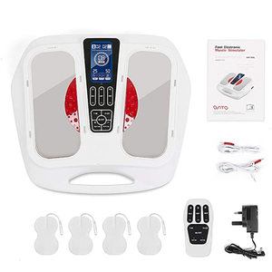 Stock en el extranjero, venta al por mayor, unidad TENS EMS, estimulador muscular del nervio del pie, masajeador de pies profesional para neuropatía, circulación corporal - Product Image 6