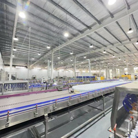 Ligne de production d'eau potable à grande vitesse de 500 ml, clé en main, de A à Z