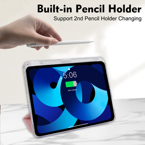 Funda con Soporte Ajustable, Color Transparente, Cuero PU, Antigolpes, Magnética, para <span class=keywords><strong>iPad</strong></span> <span class=keywords><strong>Pro</strong></span> 10.ª Gen. 10.9'' <span class=keywords><strong>12.9</strong></span> - Product Image 4