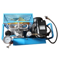 Compresor de Aire para Buceo y Bomberos, 300 bar, 100 L, JGX100ET, Bomba de Pistón Portátil sin Aceite de Alta Presión, CE