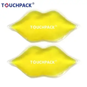 Paquete frío de labios, almohadilla de hielo de cuentas de Gel, paquete de hielo en forma de labios, cosméticos, 2023
