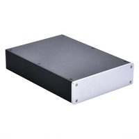 BRZHIFI JC2206 professionnel usine anodisation boîtier en aluminium amplificateur de puissance châssis bricolage Hifi ampli boîtier récepteur amplificateurs