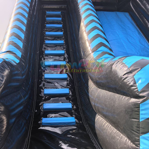 Commercial grade outdoor toboggan gonflable kids bouncy castle <b>large</b> blue inflatable mega <b>slide</b> - Product Image 5