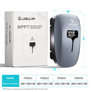 Lldsolar điều chỉnh năng lượng mặt trời MPPT panel năng lượng mặt trời điều khiển sạc 12V 24V 48V 30A 40A 50A 60 amp MPPT sạc năng lượng mặt trời điều khiển - Product Image 6