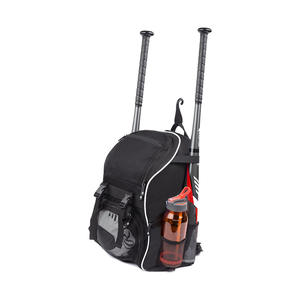 Sac à dos de Baseball Softball, 3 couleurs au choix, rouge noir bleu, porte-<span class=keywords><strong>casque</strong></span> rembourré - Product Image 3