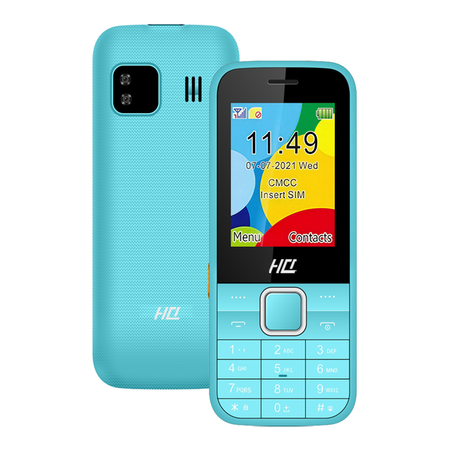 New Brand Dual SIM 2.4" OLED Display Feature Phone with Vibrator Spanish/German Languages Cheap 2G