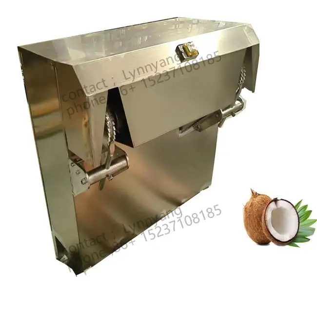 Mesin pengupas kelapa otomatis kering, mesin depuller kelapa mesin pengupas kelapa kering