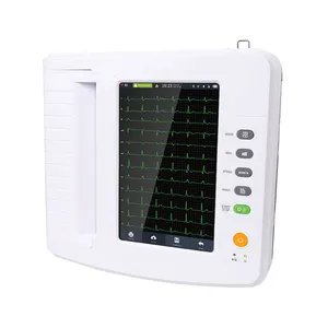 Contec Ecg 1212G Draagbare Echocardiografie Machine Prijs 12 Kanaals Ecg Ziekenhuisapparatuur