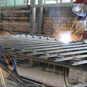 Clôture en <span class=keywords><strong>palissade</strong></span> en acier galvanisé à chaud, panneaux de clôture de sécurité robustes en forme de W avec poteaux - Product Image 3