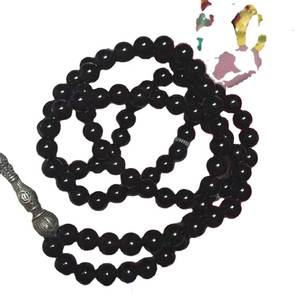 Nuevo Diseño, Venta Especial, Accesorios Musulmanes para la Oración Islámica Kuka, Rosario de Ágata de 99 Cuentas de 8 mm, Azul Mar - Product Image 1