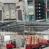 Armoire de stockage d'énergie extérieure 261 kWh LiFePO4 refroidie par liquide pour centre de données avec PCS 125 kW