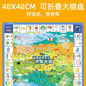 Mr. Toys Fortune Adventure King, jeu de société de voyage autour de la Chine pour enfants de 6 ans et plus, jeu familial interactif pour 2 à 6 joueurs - Product Image 5