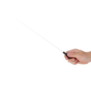 Bastón de dirección de banda de música con mango de ébano musical para concierto sinfónico coral - Product Image 3