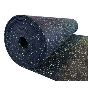 3-12mm 체육관 충격 흡수 재활용 고무 바닥 롤 EPDM + SBR - Product Image 3