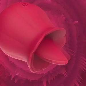 Zuigende vibrator vaginaballen tonglikken orale stimulatie intieme artikelen pompoenbloemvorm seksspeeltjes voor vrouwen volwassenen 18+ - Product Image 3