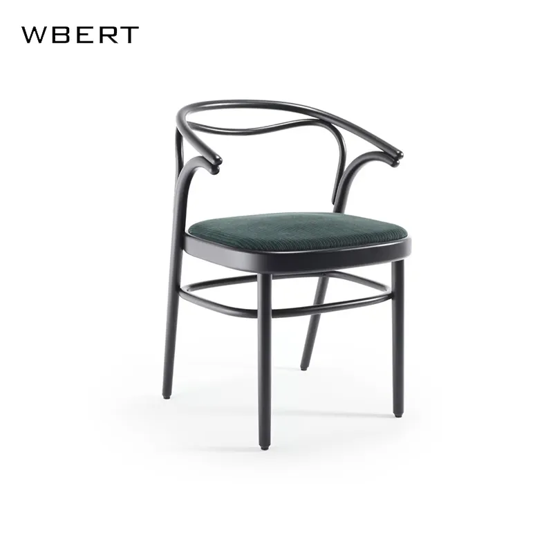 Современная мебель для кафе WBERT на заказ, Железная мебель для дома, кондитерский, гостиничный стул из массива дерева и пластика