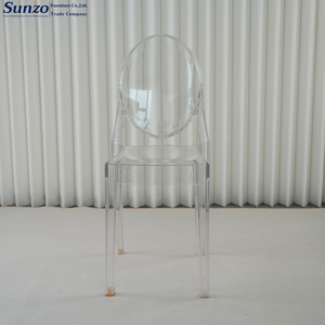 Vente en gros de chaises transparentes <span class=keywords><strong>Victoria</strong></span> Ghost de luxe PC pour événements, banquets, repas, chaises pour extérieur, location d'appartement - Product Image 6
