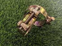 Collier de serrage en acier galvanisé de style européen de bonne qualité, finition zinc, pour tuyau plat d'irrigation agricole