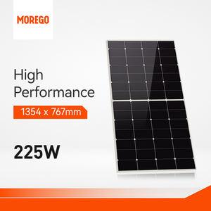 Mogegosolar 225W 200 와트 단결정 태양 전지 패널 가격 200 w Pv 태양 전지 패널 비용 200 <span class=keywords><strong>wp</strong></span> 최고 품질 - Product Image 4