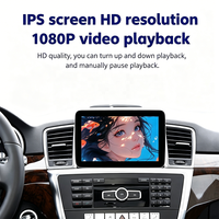 CarPlay Inalámbrico Android Auto GPS para Mercedes Clase M W166 NTG4.5, Reproductor Multimedia de Video Android 14 de 9 Pulgadas, 8+128 GB, DSP, WiFi, 4G
