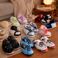 Pantuflas de Felpa al por Mayor OEM ODM para Mujeres, Hombres y Niños, Zapatos de Invierno para el Hogar, Pantuflas de Felpa para Interiores y Exteriores