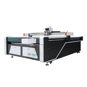 Máquina cortadora de cuero CNC/cortador de cuchillo vibratorio oscilante/corte de espuma Pu/máquina cortadora de muestra de caja de cartón para hacer tablero gris - Product Image 3
