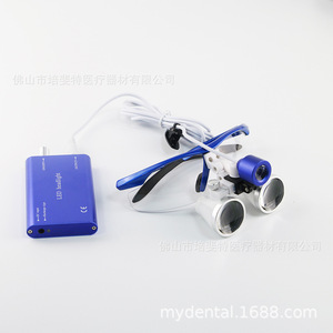 Lentes de Aumento Dentales 2.5X/3.5X con Luz LED de 1W, Certificación CE, para Cirugía Oral - Product Image 2