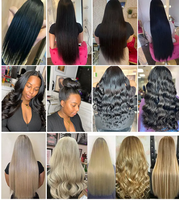 Cheveux humains naturels vierges indiens crus Ruban droit crépu à double tirage Extension de cheveux Afro humain Kinky Coily Curly Tape Ins