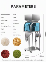 Chocolat Noix Snack Bonbons Vertical 1500g-5500g Despensing Vis Composants Granule Pesant Machine De Remplissage