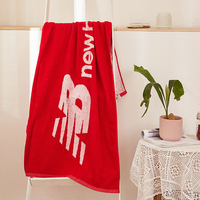 Offre Spéciale Serviettes de Plage Personnalisées 100% Coton Velours Grand Format Imprimées Réactives sur Mesure avec Logo Jacquard