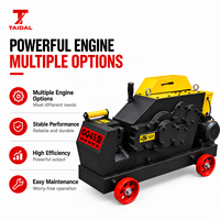 Machine à couper les barres d'armature électrique GQ45, coupeur de barres d'acier robuste, équipement haute efficacité pour la construction